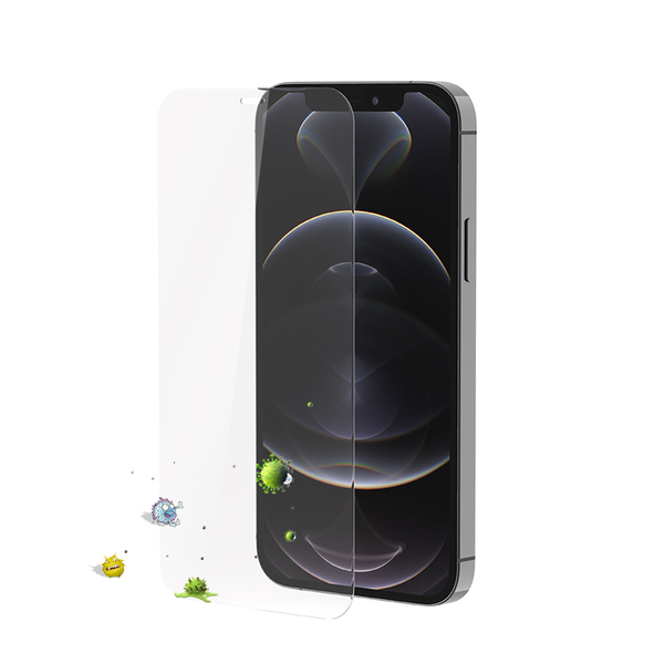 iPhone 2.5D Flat full cover Anti-Bacterial  Glass
