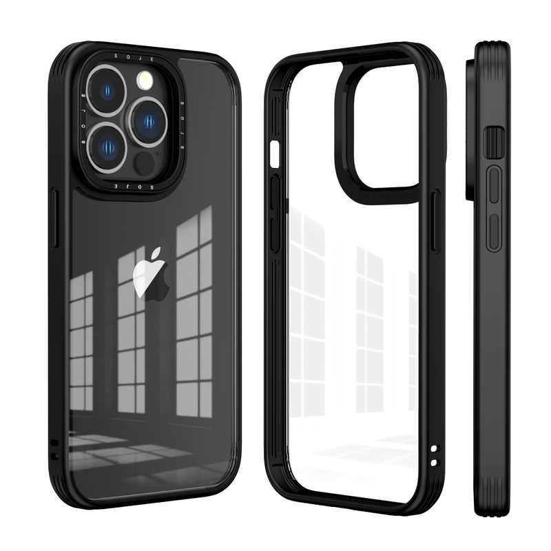 iPhone14-TPU+PC case（Black border）