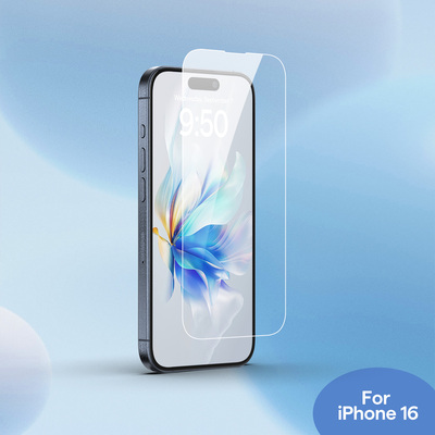 Clear Flat tempered glass for iPhone(1)