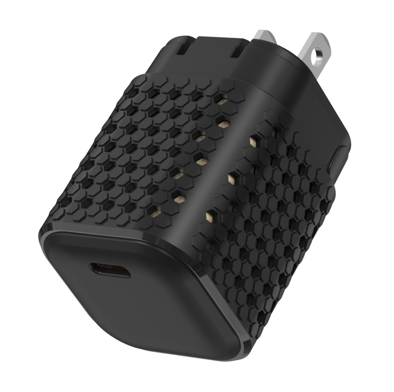 Ultra Compact 100W - 1C GaN Mini Charger-BLACK-US